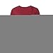 C2U Women Scoop Neck Pleated Front Long Sleeve Fitted Blouse Tops, Wine Red, Large