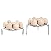 Netany 2 Piece Stainless Steel Egg Steamer Rack for Instant Pot Accessories /Steam Rack for Pressure Cooker Accessories