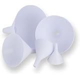 MIU France 5-Piece Plastic Funnel Set, White