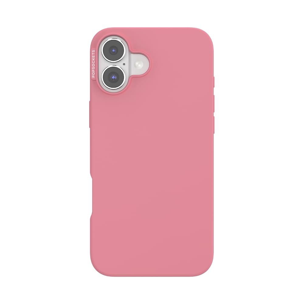 PopSockets iPhone 16 Plus Case Compatible with MagSafe, Phone Case for iPhone 16 Plus, Wireless Charging Compatible, Case Only - Putty Image