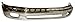 OE Replacement Toyota Tundra Pickup Front Bumper Face Bar (Partslink Number TO1002170)