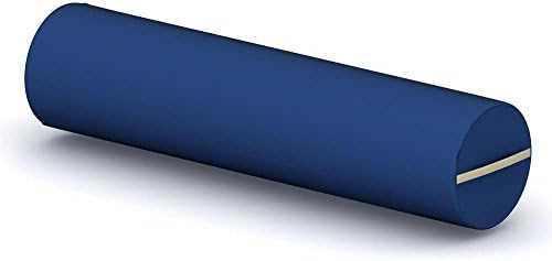 Wet Spa Water-Resistant Cylinder Massage Bolster in Dark Blue