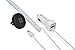 iPhone 6s Car Charger + Car Mount, ProtonPlanet Lightning Coiled Car Charger Adapter for iPhone 6/6s 6s Plus White