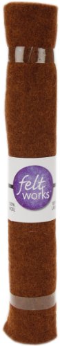 Dimensions Needlecrafts Feltworks Felt, Needle Nutmeg