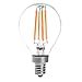 HERO-LED G14-DS-4W-WW27 Dimmable G14 E12 4W Candelabra Style LED Vintage Antique Filament Bulb, 40W Equivalent, Warm White 2700K, UL-Listed, 4-Pack