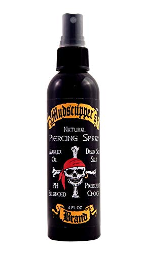 Piercing Aftercare Spray By Mudscupper S More Than An Ordinary Sea Salt Solution Natural Antibacterial Cleanser For Piercings And Wounds Promotes