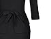 MUXXN Women's Vintage High Waist Cocktail Party Dresses (Black M)