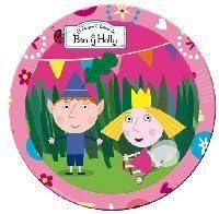 Ben and Holly Party Plates 8 Pack by Fabricado