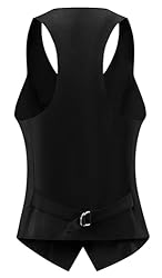 V VOCNI Suit Vest for Women Waistcoat Vest Vintage