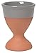 Now Designs Glazed Terracotta Hard Boilded Egg Cups, Set of Four