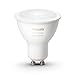 Philips Hue White Ambiance GU10 Dimmable LED Smart Spot Light (Works with Alexa Apple HomeKit and Google Assistant)