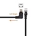 Cable Matters 10Gbps Combo-Pack 90 Degree Cat 6 Ethernet Cable - 10ft, Cat6 Right Angle Ethernet Cable (90Degree + 270 Degree Right-Angle RJ45 Connectors)