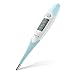 Little Martin's Digital Medical Thermometer - Oral Armpit & Rectal Temperature Reading - Fast Accurate Clinically Tested - Built-in Fever Alarm - for Infant Baby Toddler Kids (Blue)