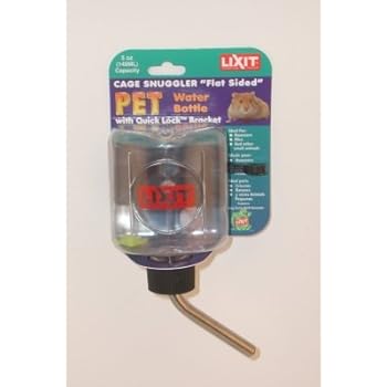 Amazon.com : Lixit Aquarium Cage Hamster Water Bottle