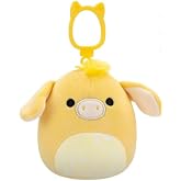 Squishmallows Gavyn The Donkey, 3.5 Inch Clip Plush Toy