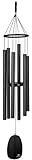 Woodstock Chimes Premier Collection Windsinger Chimes of The Phoenix, Black
