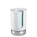 iDesign York Ceramic Disposable Paper and Plastic Cup Dispenser Holder for Master, Guest, Kids' Bathroom Vanity and Countertops, 2.5
