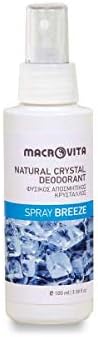 MACROVITANATURAL CRYSTAL DEODORANT SPRAY BREEZE 100 ML