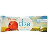 Rise Bar Energy Bar - Organic Raspberry Pomegranate - 1.6 oz - Case of 12