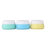 Mudder Silicone Cosmetic Containers Cream Jar with Sealed Lids, 3 Pieces (20 ml)