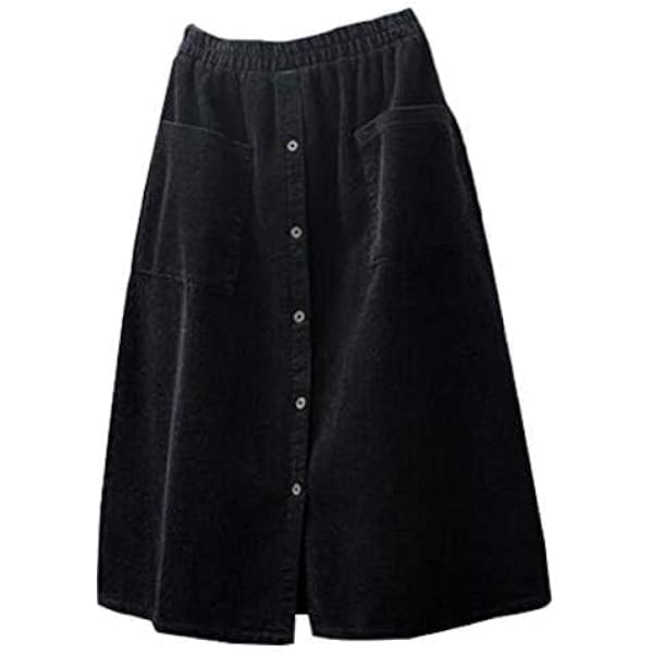 Amazon.com: Corduroy Skirts for Women with Pockets Ladies