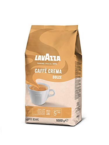Lavazza, Caffè Crema Dolce, Arabica und Robusta Kaffeebohnen, Ideal für Espressomaschinen, mit Aromanoten von… – Bild 4