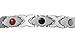 Chang World Womens Titanium Stainless Steel Magnetic Therapy Bracelet with Rhinestone,Gold