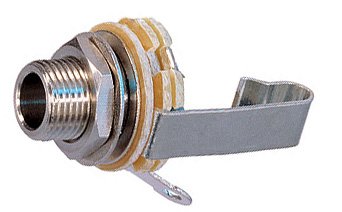 12-pack Neutrik Long-shaft 1/4-inch Mono Guitar and Audio Jacks