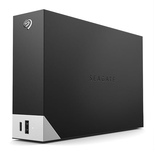 Seagate One Touch HUB 6TB, Externe Festplatte, 2 fach USB Hub, 3.5 Zoll, USB 3.0, PC, Notebook & Mac, inkl. Data Rescue Service (STLC6000400)