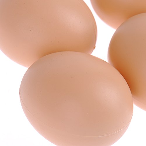 ZZM 5 PCS Geflügel Coop gefälschte Eier Künstliche Kunststoff Dummy-Ei für Huhn-Henne – Bild 4