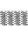 Scunci Black Contour Snap Clips 12-Count per Pack (4-Packs, 48-Count Total)