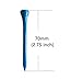 Finger Ten Golf Tees 2 3/4 inch Wood Color Bulk 250 500 1000 Count, with Free Deluxe Golf Tee Holder and Ball Marker for Men Women Kids