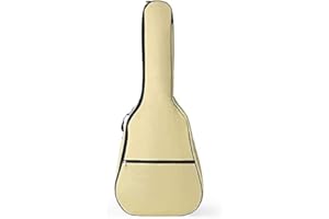 Guitar Gig Bag Guitar Case Bag Acoustic Classical Gig Bag Full Size 40 41 Inch Padded Cover Black Fashion