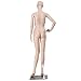 Giantex Female Mannequin Plastic Realistic Display Head Turns Dress Form w/Base