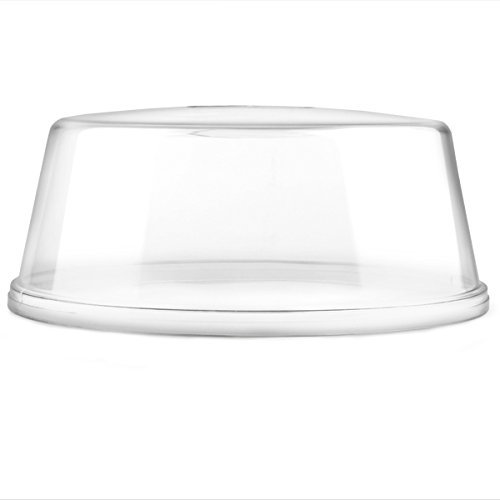6 X Plastic Cake Dome 30cm Plastic Handled Cake Dome, Cake Cover