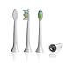 E-Cron® Replacement Toothbrush heads Compatible With Electric Toothbrush Philips Sonicare DiamondClean White,8 pcs (2x4)