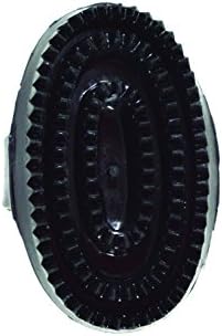 Trading Corporation Junior Soft Rubber Curry Comb Black