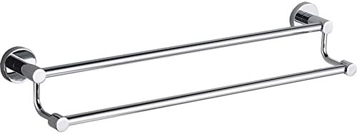Absolutely Perfect Bathroom Double Towel Bars, Shelf Rack Hanging Towel for Bath Storage, Stainless Steel, Chrome Finish 15.7 Inch
