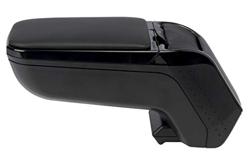 Armrest Specific Black Armster 2 for Dacia Logan/Sandero (2017-). With Storage Compartment and Foldable.