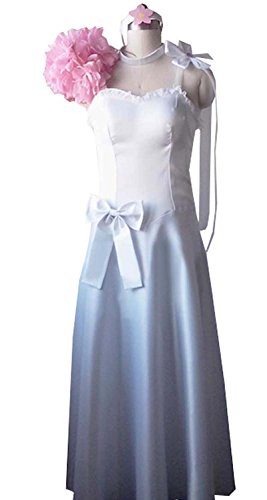 Dreamcosplay Anime Fairy Tail Erza Scarlet White Dress Cosplay Costume