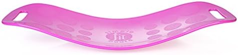 AlchemyNatura Exercise Balance Board | Premium Legs, Abs &amp; Core Fit Board | Yoga Twist Platform For Toning, Strengthening, Weight Loss, Rehabilitation &amp; Physical Therapy | Home Fitness Workout -Pink
