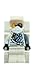 LEGO Kids' 9009808 LEGO Ninjago Zane Plastic Watch with Link Bracelet and Figurine