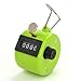 Bluecell World Bluecell Green Color Handheld Tally Counter 4 Digit Display for Lap/Sport/Coach/School/Event