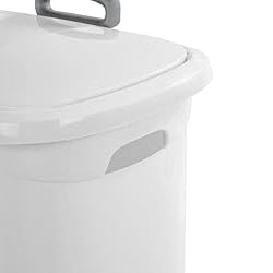 Sterilite Plastic Laundry Hamper with Lid and