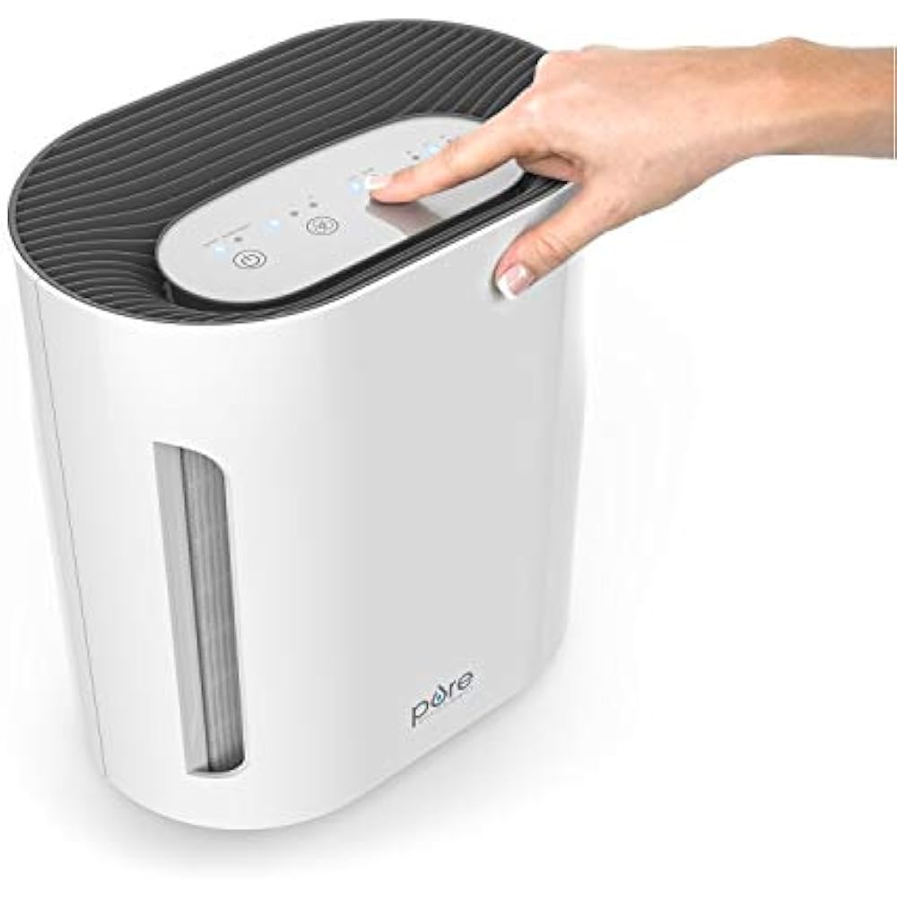 PureZone HEPA Air Purifiers 3in1 True Speeds Plus UVC Sanitizer