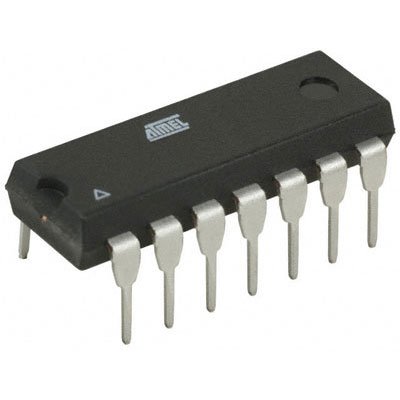 IC,ATTINY44A-PU,AVR MCU,DIP14, 8BIT,256B RAM 20MHZ,12 I/O,4K