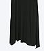 Hibluco Women's Casual Lightweight Sleeveless Open Front Cardigan Asymmetrical Hem Vest (X-Large, Black)