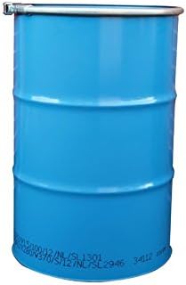 The Workplace Depot Steel Open Top Drum with 250 l Cap. And Removable Lid