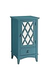 ACME Furniture Acme Ceara Floor Cabinet, Teal, One