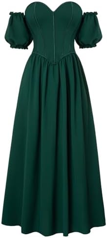 Amazon.com: Windlass Rich Amber Taffeta Medieval Lady of Shallot Dress  Scoop Neckline Wide Sleeves Pleated Waistline Lady in Waiting Dress  (Medium) Multi Colored : Clothing, Shoes & Jewelry